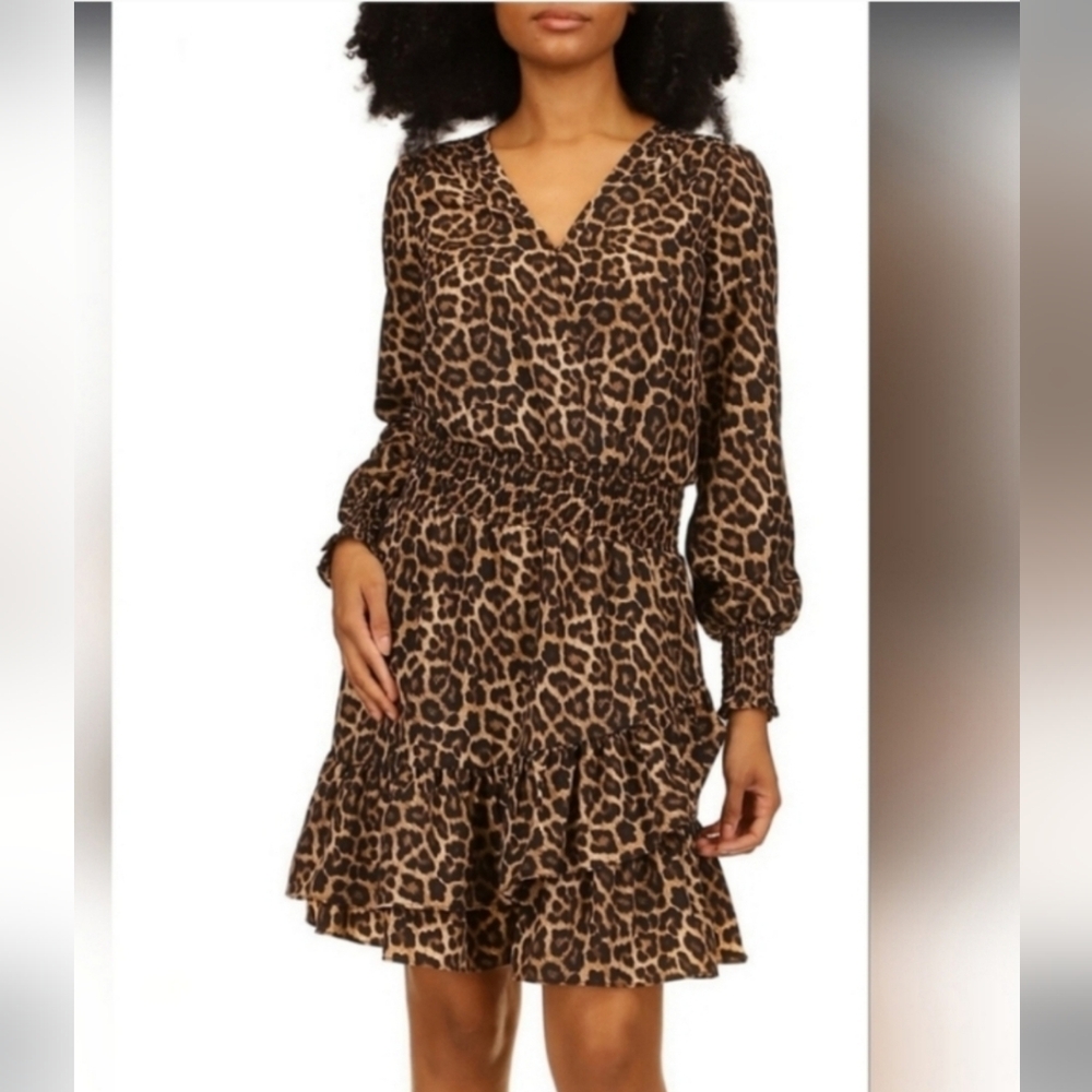 Leopard Print Dress MK